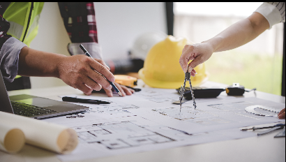 Detailed planning for padel court construction