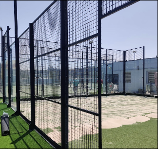 Padel court installation and realization