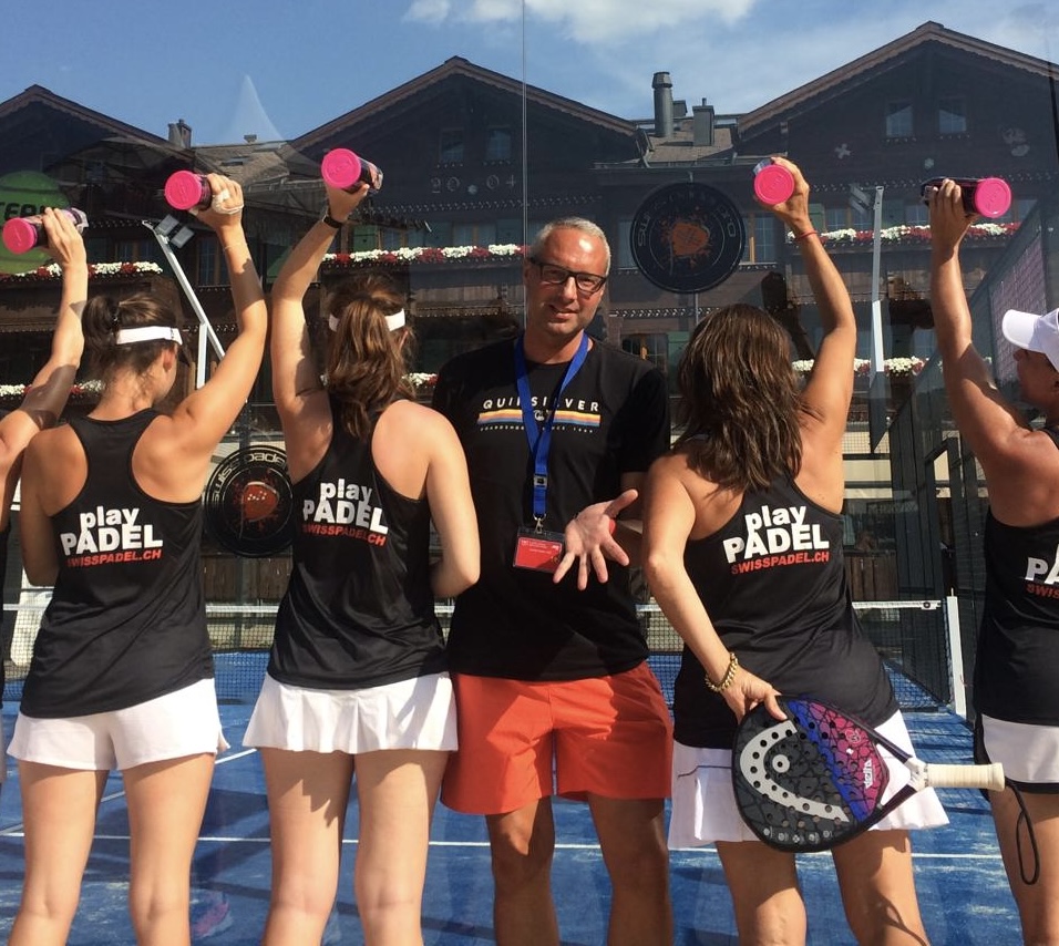 Swiss Padel On Fire team and company presentation